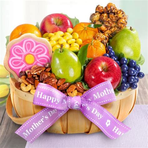 Mother's Day Fruit and Treats Basket - AA4050M - A Gift Inside