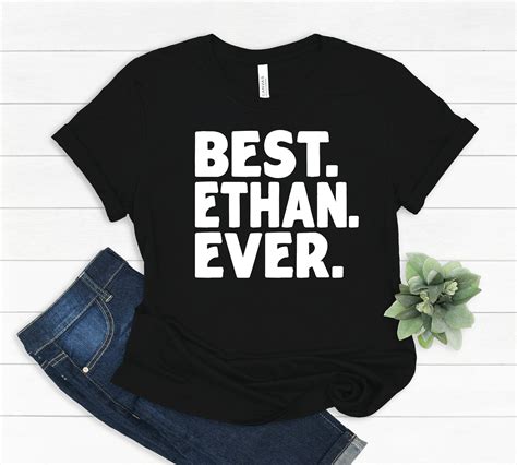 Ethan Gift Best Ethan T-shirt Gift for Ethan T Shirt Funny - Etsy UK