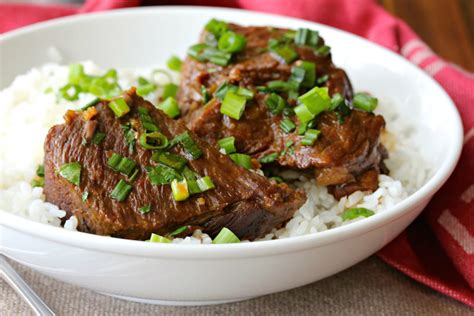 Pressure Cooker Asian-Style Boneless Short Ribs | Karen's Kitchen Stories