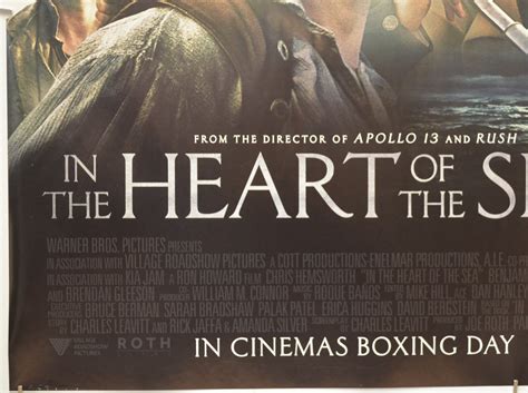 In The Heart Of The Sea - Original Movie Poster