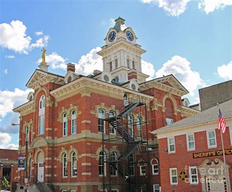 Athens County Courthouse Athens Ohio 6427 Photograph by Jack Schultz - Fine Art America