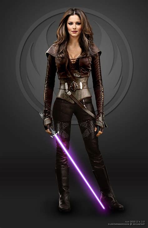 Star Wars Female Jedi Sexy | Cheryl Tweedy - Jedi Knight v2 by ~ SilentArmageddon | star wars in ...