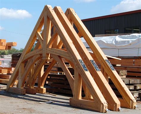 Timber Frame Gallery of Trusses | New Energy Works | Timber architecture, Timber frame ...