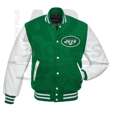 NEW YORK JETS Letterman Varsity Jacket - A2 Jackets