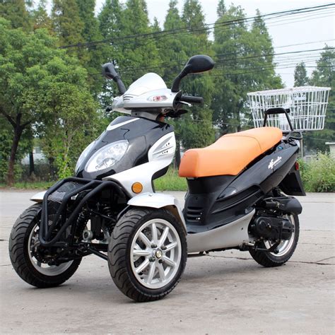 Buy Three-Wheel 50cc Trike Scooter Tricycle California Legal - DF50TKA – Belmonte Bikes