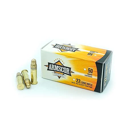 Armscor 22 Long Rifle 40 Grain SVSP - High-Quality Ammunition