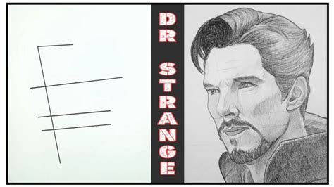 How To Draw DR STRANGE Step By Step Easy - @BlackSketchGallery - YouTube