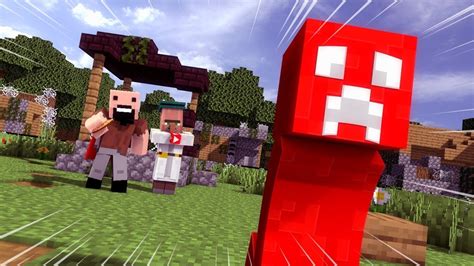 Red Creeper Collab - Minecraft Animation - YouTube