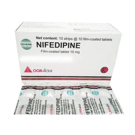 Nifedipine- Indications, Dosage, Contraindications, ADRs > PharmaCampus