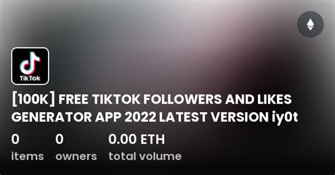 [100K] FREE TIKTOK FOLLOWERS AND LIKES GENERATOR APP 2022 LATEST ...