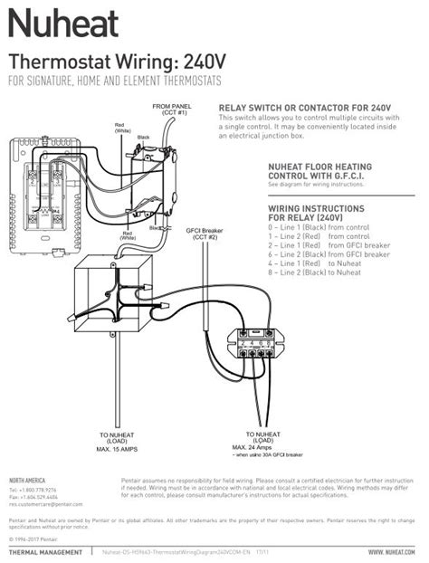 Schluter Ditra Heat Thermostat Wiring Diagram - Wiring Diagram Pictures