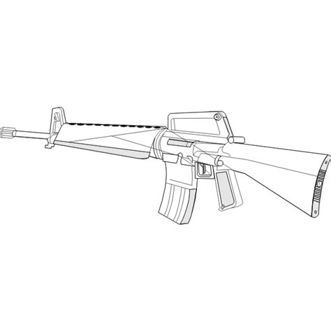 M16 gun | Free SVG