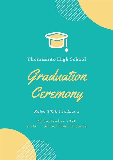 Customize 71+ Graduation Programs Templates Online - Canva