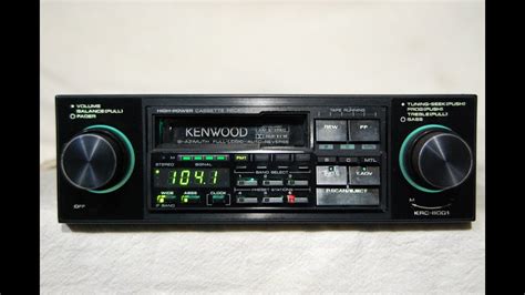 Kenwood Car Stereo System