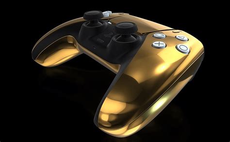 Sony PS5-24K gold limited edition released, and gold handle | TVsBook