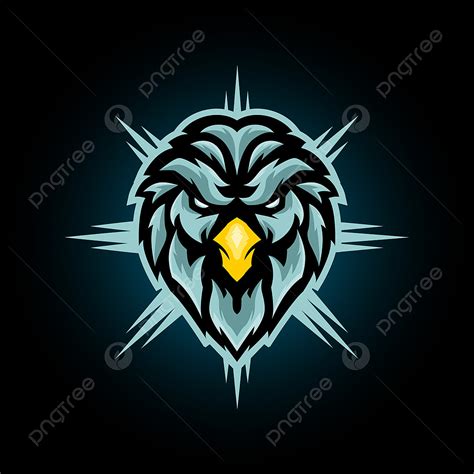 Logo E Sport Vector Art PNG, Eagle Head E Sports Logo Design Vector Illustration, E, Mascot ...