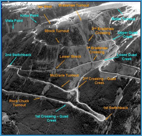 Beartooth Highway Map - TravelsFinders.Com