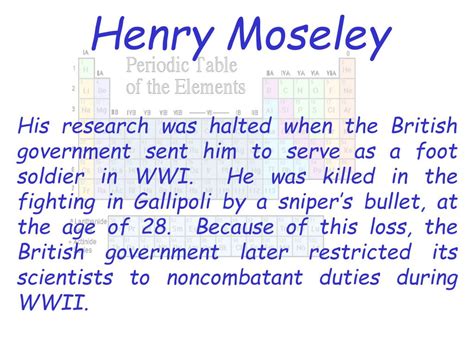 PPT - The History of the Modern Periodic Table PowerPoint Presentation - ID:118377