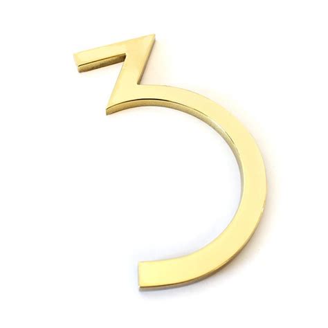 Brass Numbers - Any Font. Any Size. | Woodland Manufacturing