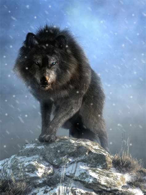 Dire Wolf by deskridge on DeviantArt