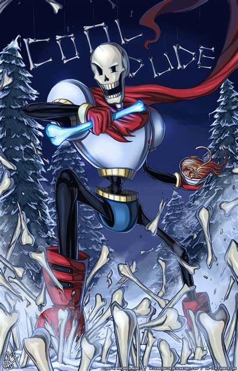 papyrus (undertale) drawn by hellknight10 | Danbooru