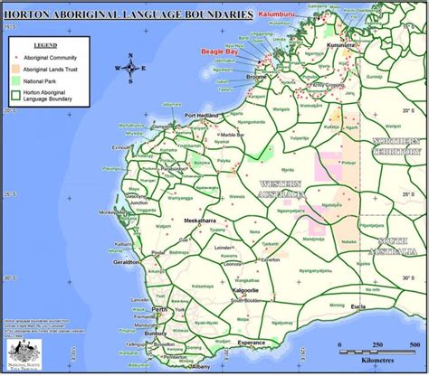 This map is based on adaption of the AIATSIS Aboriginal Australian map (Horton ed.), copyright ...