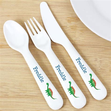 Personalised Kids Plastic Cutlery Set. Baby Cutlery Set. Toddler Cutlery Set. Children's Cutlery ...