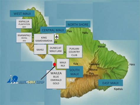 All Maui Golf Courses - Maui Golf Shop