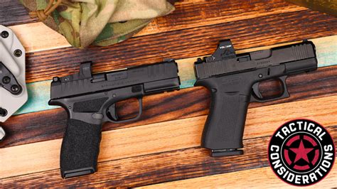 Glock 43x VS Springfield Hellcat Pro - Tactical Considerations