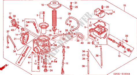 Honda 2004 Foreman 450 Es Parts Diagram