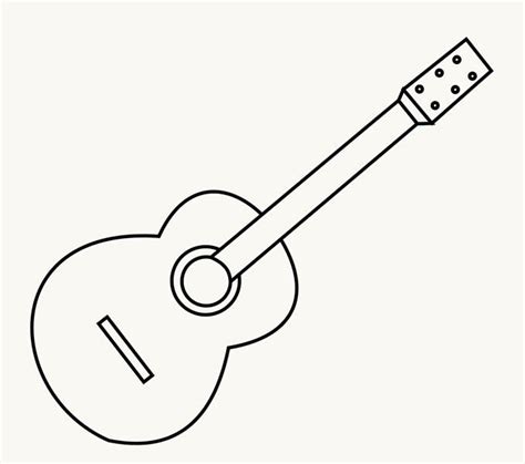 How to Draw Guitar: Step 9 | Guitar drawing, Easy drawings, Sketches easy