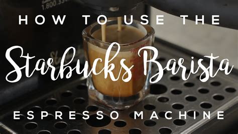 How To Clean A Starbucks Barista Espresso Machine at Beatrice Reulet blog