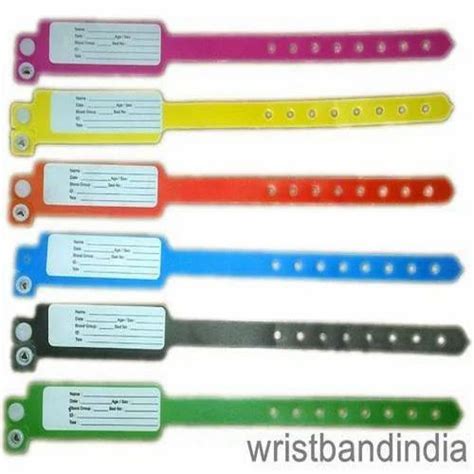 Hospital Wristband Patient id band - Hospital ID Wristband Manufacturer ...