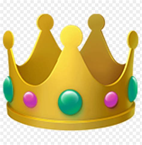 Free download | HD PNG emoji crown ios crown emoji PNG transparent with Clear Background ID ...