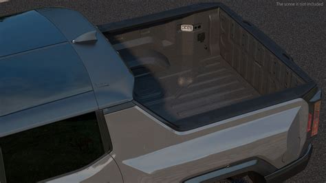 Electric Pickup Truck Simple Interior 3D model - TurboSquid 1903613