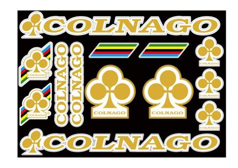 Colnago Stickers Cycling Logo Bicycle Bike Frame Decals Adhesive ...