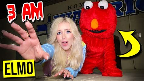 ATTACKED BY ELMO AT 3AM!! (ELMO IS HAUNTED) *SCARY* - YouTube