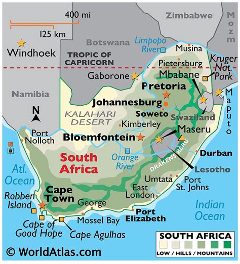 South Africa Maps & Facts - World Atlas