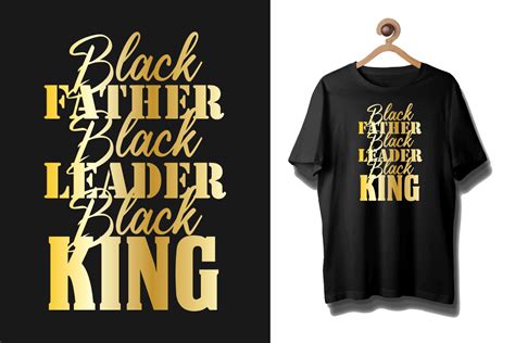 Black History Month Gold T Shirt Design Graphic by Creative Design ...