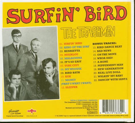 The Trashmen CD: Surfin' Bird (CD, Deluxe Edition) - Bear Family Records