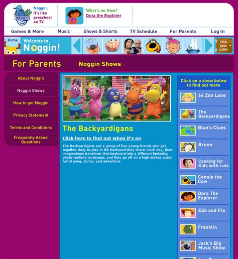 Noggin.com | The Backyardigans Wiki | FANDOM powered by Wikia