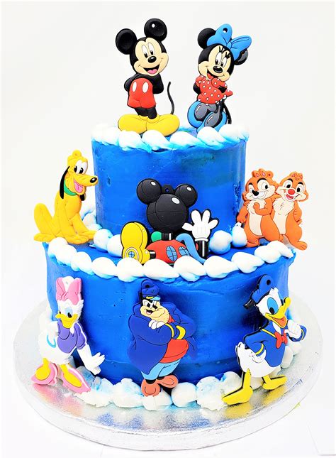 Mickey Mouse Clubhouse Birthday Cake Topper Edible Ic - vrogue.co