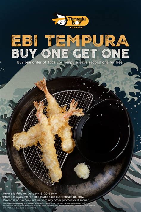 Manila Shopper: Teriyaki Boy Tomas Morato Opening Promo: October 15 2018