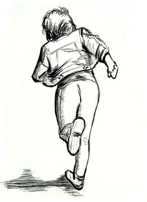 Kids Running Silhouette at GetDrawings | Free download