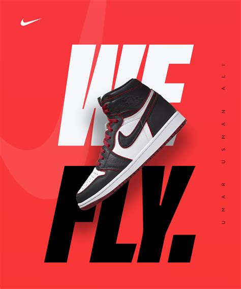 Nike Sneaker Poster Design | Fashion Poster Design