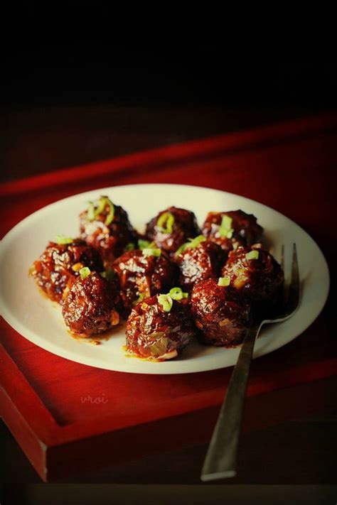 dry veg manchurian, how to prepare veg manchurian dry recipe