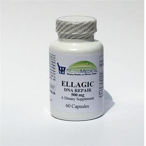 ELLAGIC ACID (DNA Repair 60 Capsules) – NutriMedical