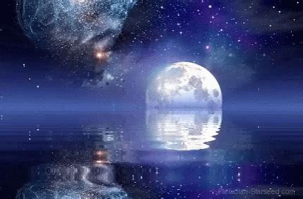 Moon Night GIF - Moon Night Water - Discover & Share GIFs