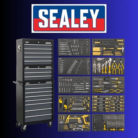 Sealey Tool Chest & 420pc Tool Kit - Redline Competitions