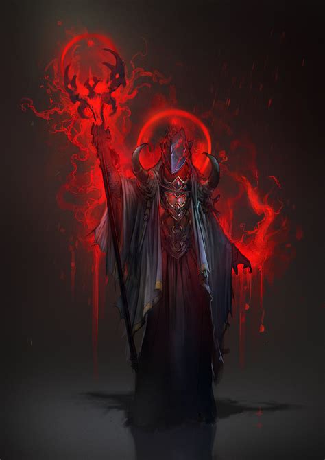 Dark Bloodmage High Fantasy, Fantasy Rpg, Medieval Fantasy, Fantasy Artwork, Dark Fantasy Art ...